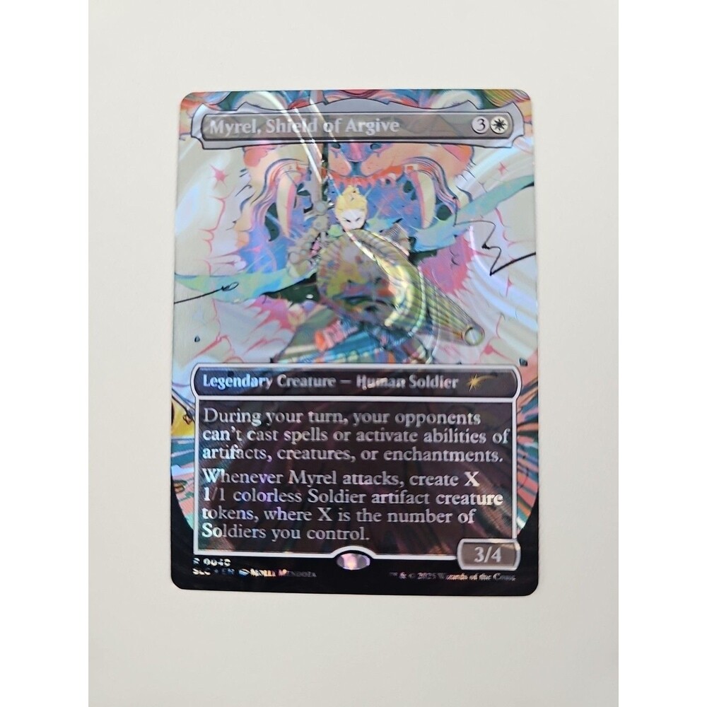 HALO FOIL - Myrel, Shield of Argive - Encyclopedia Secret Lair MTG NM Pack Fresh